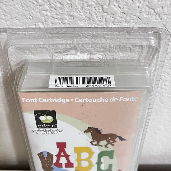 Cricut Font Cartridge Old West ABC Cowgirl UP! Cowboy Western New Sealed 291549 - Picture 4 of 9
